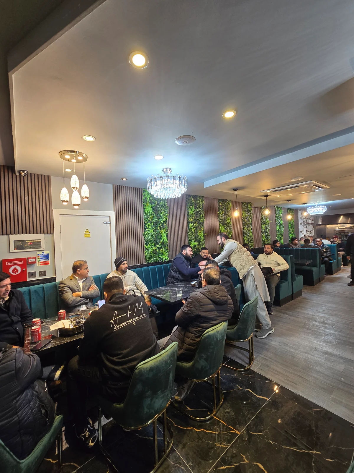 Peshawar Zaiqa dining area